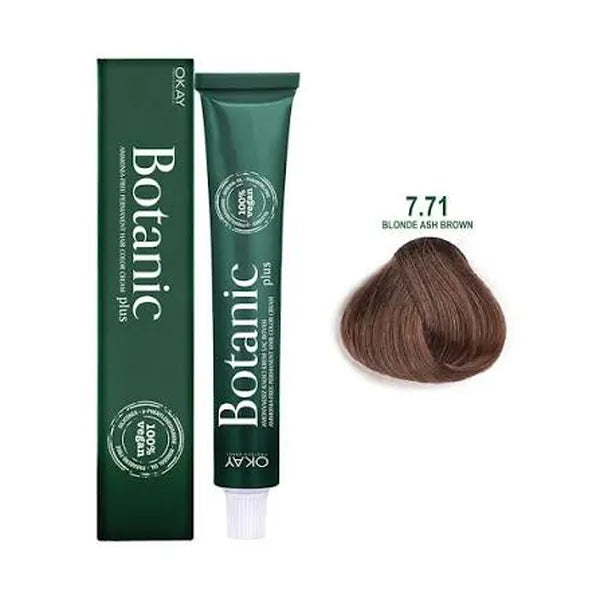 Botanic Hair Color Cream 7.71 - Blonde Ash Brown 60ml