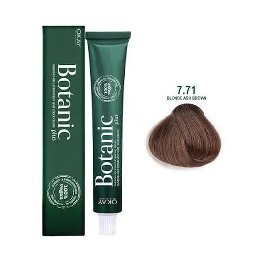 Botanic Hair Color Cream 7.71 - Blonde Ash Brown 60ml