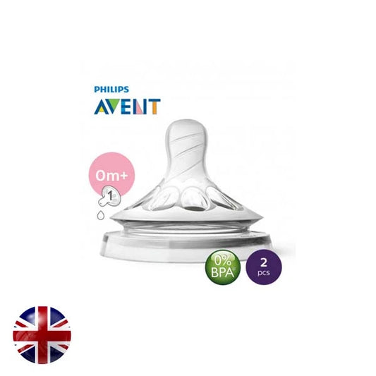 Green Valley Avent Natural II Teat Newborn Om+1H pk2 Greenvalley