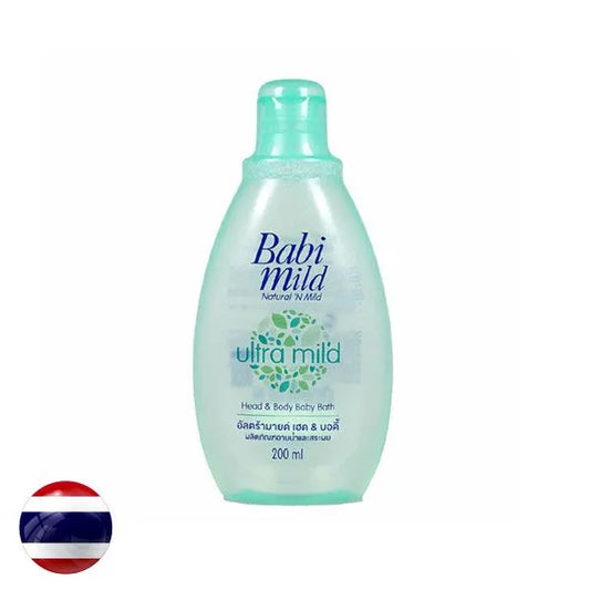 Green Valley Babi Mild Head & Body Baby Bath 200Ml Greenvalley