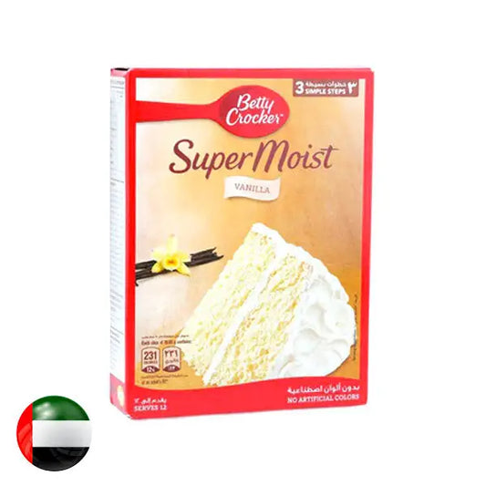Betty Crocker Super Moist Vanilla 500Gm