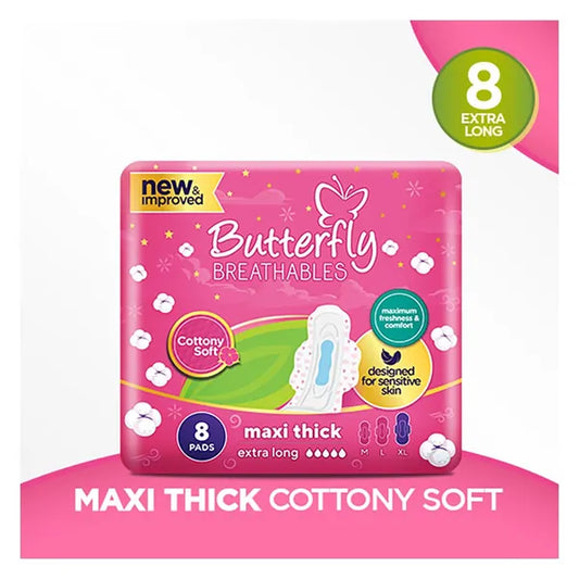 Butterfly Breathables maxi thick n long Pads