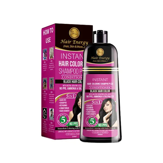 Hair Energy Instant Hair Coloring Shampoo Plus Condi.. 250ml