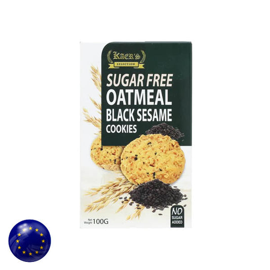 Kaer's Oatmeal Black Seasame Cookies S.F 100Gm