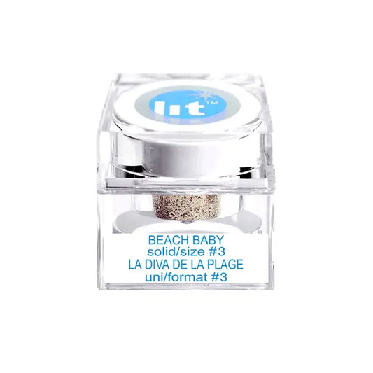 Lit Beach Baby Size #2 Glitter Solid