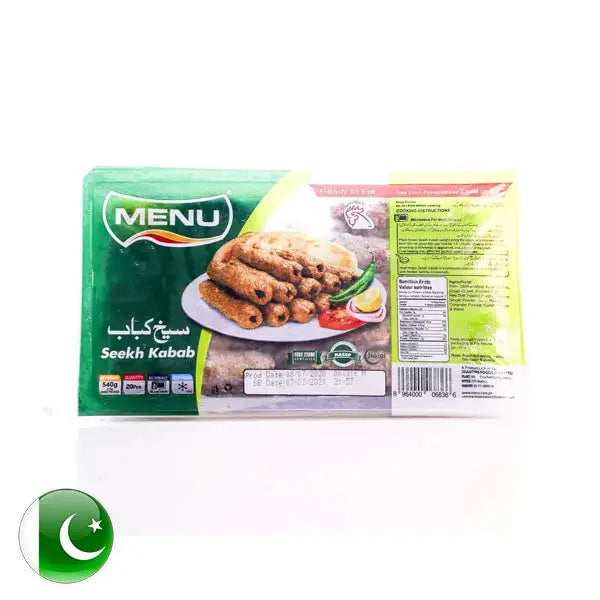 Menu Seekh Kabab 540gm - Main Image