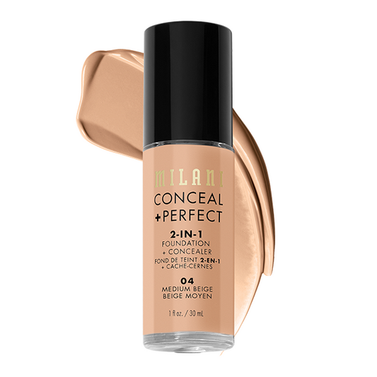 Milani Perfect(2In1 Foundation)+ Concealer-Medium Biege-04