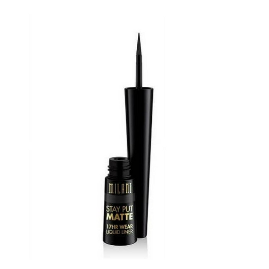 Milani Stay Put Matte 17hr Liquid EyeLiner - 01 Black Matte