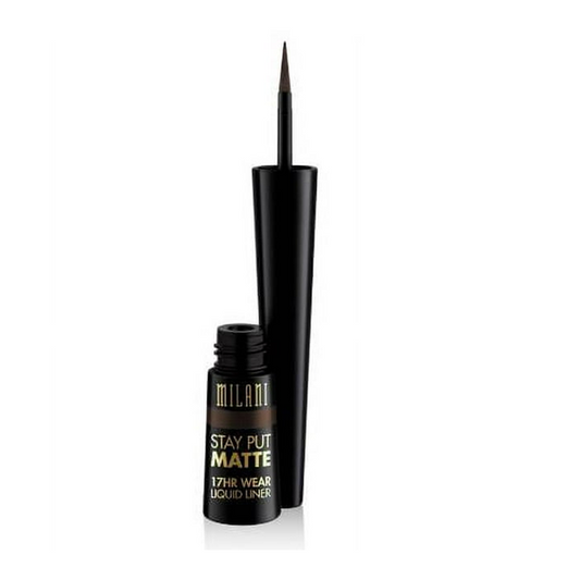 Milani Stay Put Matte 17hr Liquid EyeLiner - 02 Cofee Matte
