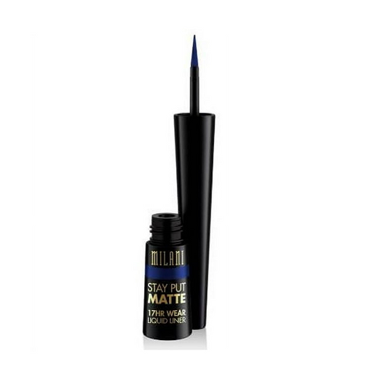 Milani Stay Put Matte 17hr Liquid EyeLiner - 04 Midnight