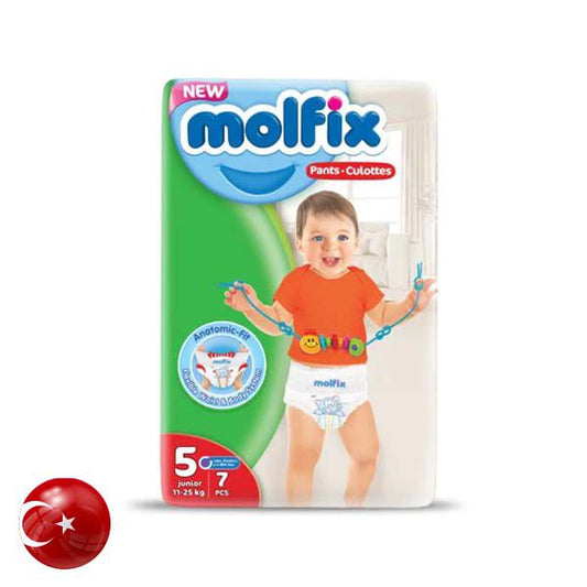 Green Valley Molfix 5 Junior Pants 7 pcs Greenvalley