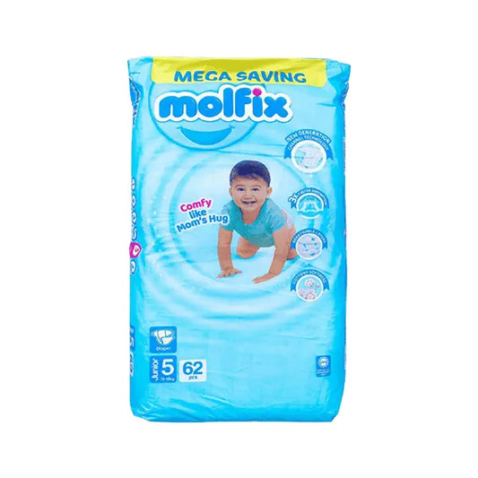Molfix Junior 5 Diaper 62Pcs