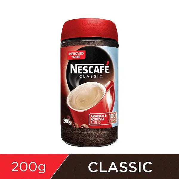 Nescafe Classic Arabica Robusta Blend Jar 200Gm 100 Cups