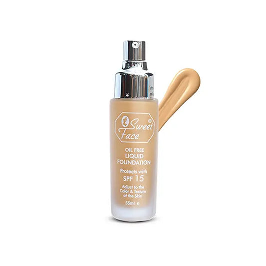 Oil free liquid foundation (07 Mahogany acajou)
