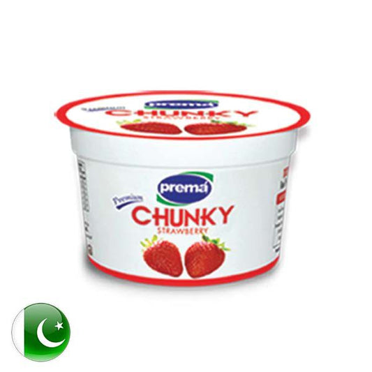Prema Strawberry Yogurt Chunky 90Gm
