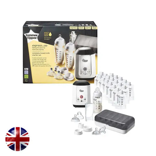 Green Valley Tommee Tippee Express & Go Complete Breast Milk Starter Set Greenvalley