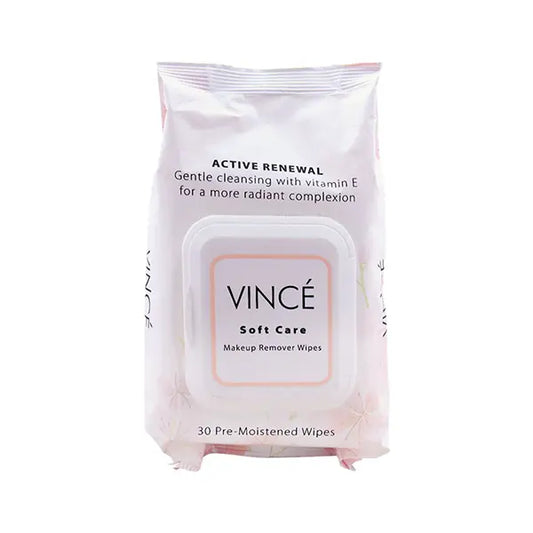 Vince Make Up Remover Wipes 30Pcs