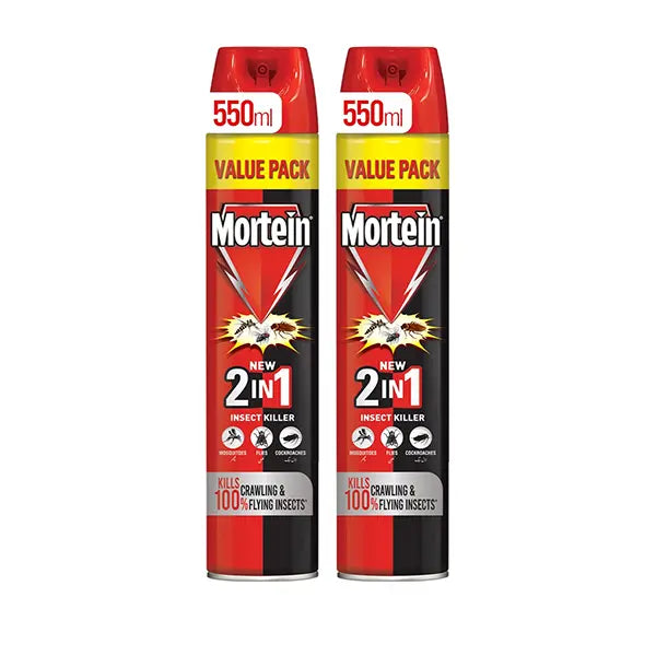 Mortein KIlls Crawling & Flying Insect Killer 550ml