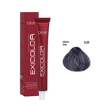 Exicolor Hair Color Cream 0.01 - Intense Gray 60ml