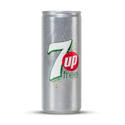 7Up Free Can Drink 250Ml