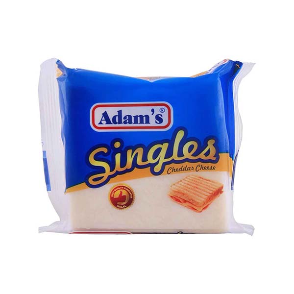 Adams Singles Cheddar Cheese 200 Gm