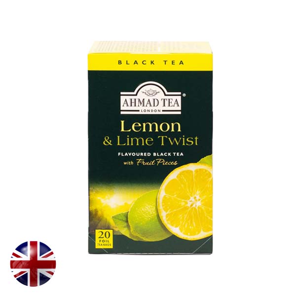 Ahmad Tea London Lemon & Lime Twist Teabags 20*2gm