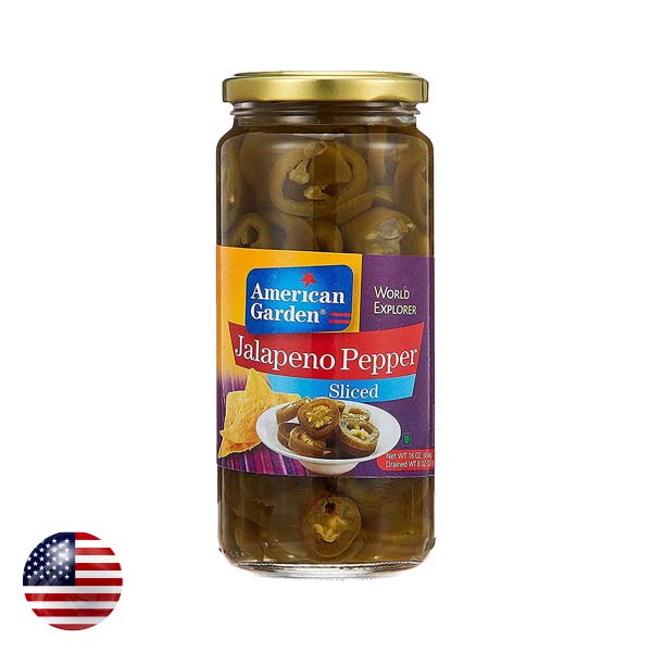 American Garden Jalapeno Pepper Sliced 454G