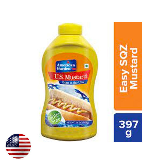 American Garden Mustard Squeeze 397g