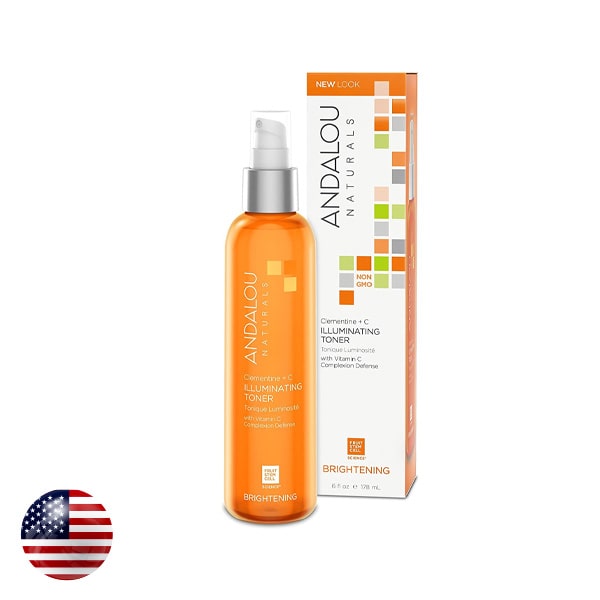 Andalou Clementine+C Illuminating Toner 178ml