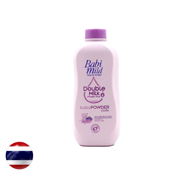 Babi Mild Baby Powder Double Milk Protien Plus 180GM