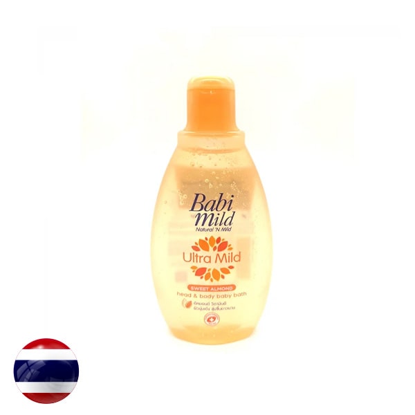 Babi Mild Sweet Almond Body Baby Bath 200ML