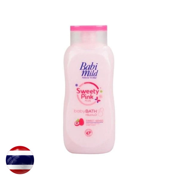 Babi Mild Sweet Pink Baby Bath 180ML