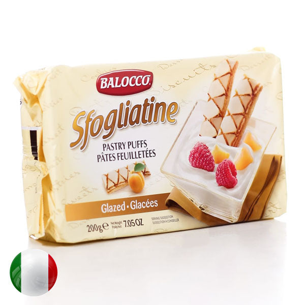 Balocco Safogliatine Glazed Pastry Puff-200G