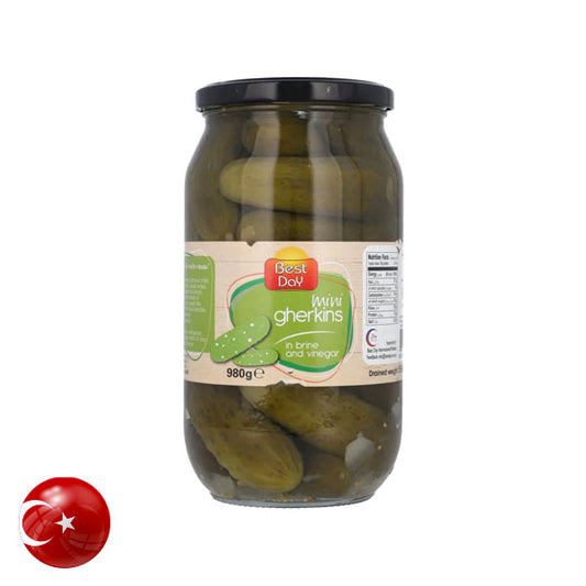 Best Day Sliced Gherkins Pickled 950g