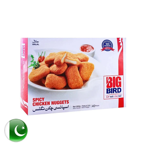 Big Bird Spicy Chicken Nuggets 880gm – Crispy & Zingy Bites ...