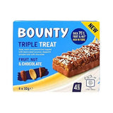 Bounty Triple Treat 4 Bars 100g