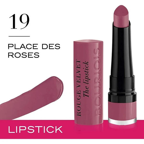 Bourjois Rouge Velvet Lipstick Place Des Roses-19