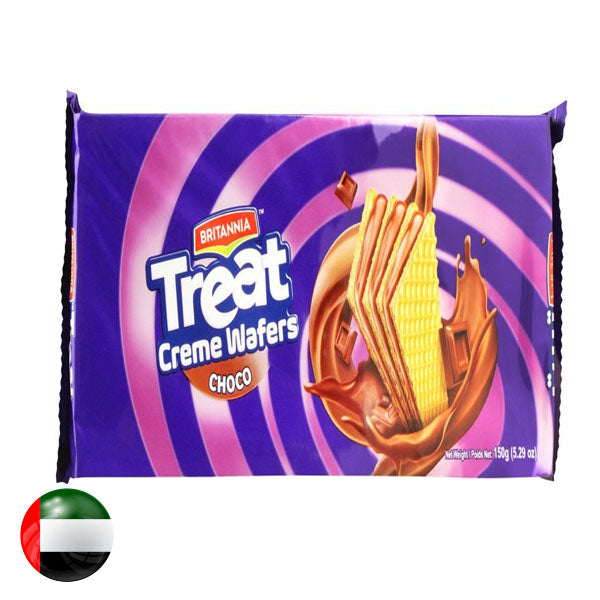 Britannia Treat Creme Wafers Choco 150g