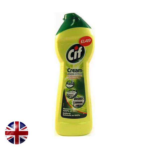 Cif Cream Lemon Citrus 500Ml