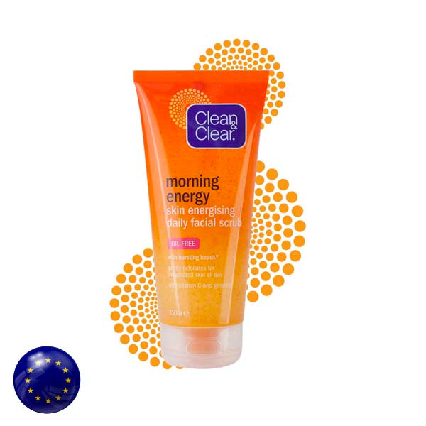 Clean & Clear Face Scrub Morning Energy 150Ml