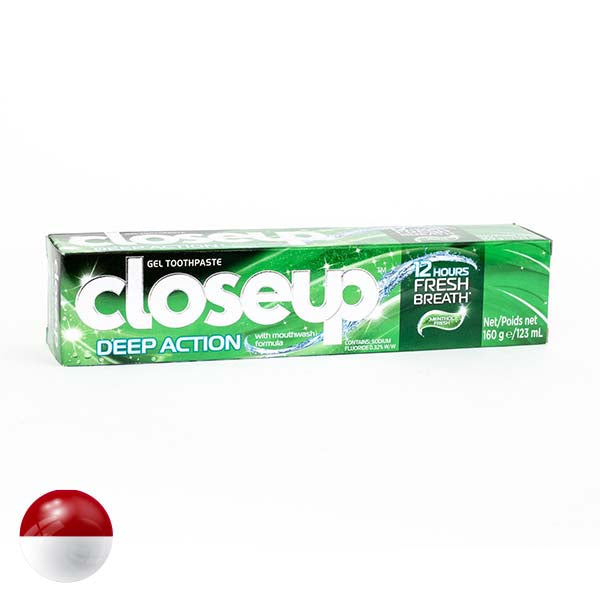 Close Up Tooth Paste Deep Action Menthol 160 Gm