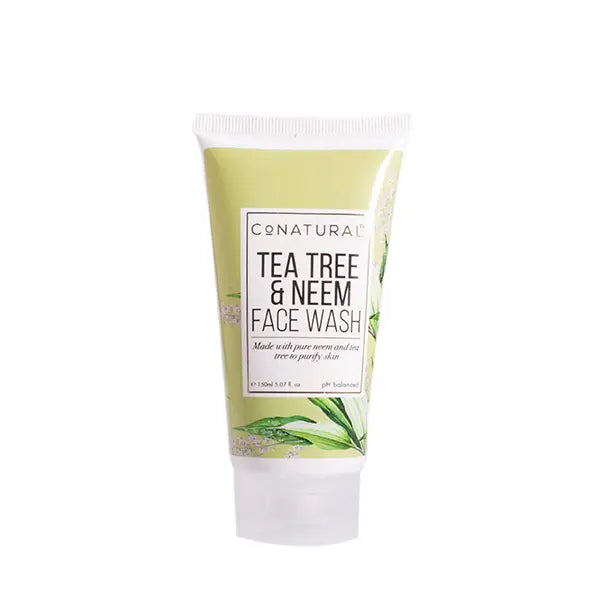 Co Natural Tea Tree & Neem Face Wash 150ml