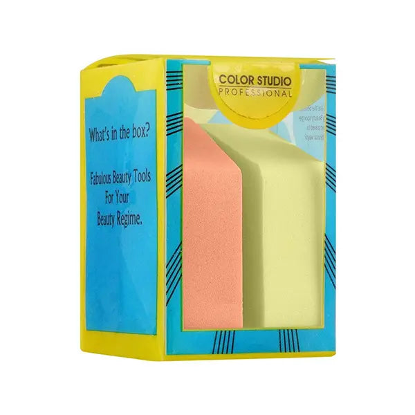 Color Studio Flat end Sponge 1pc set