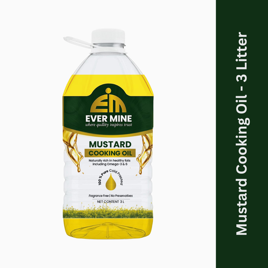 Evermine Mustard Cooking Oil 3Liter