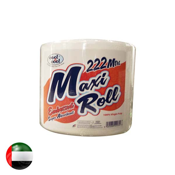 Cool & Cool Maxi Roll Embossed Super Absorbent 222 Mtrs