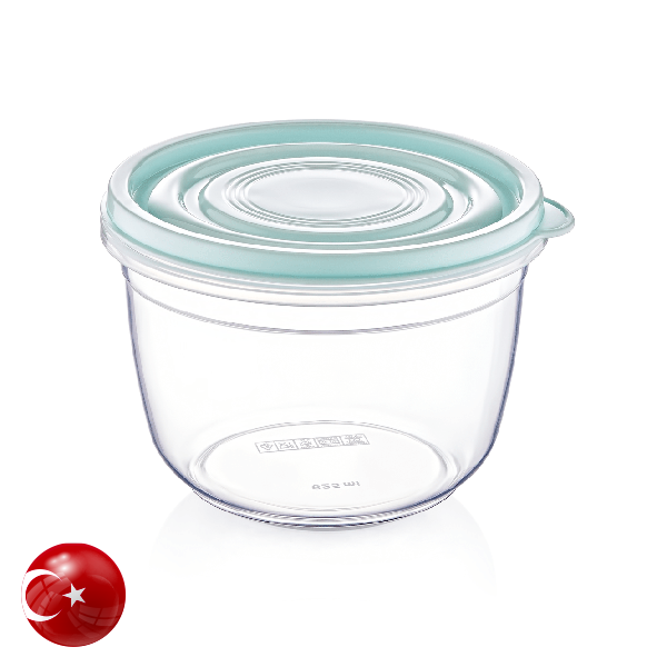 DUNYA Round Vacum Storage Container 1200 Ml 30582