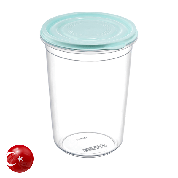 DUNYA Round Vacum Storage Container 1225 Ml 30574