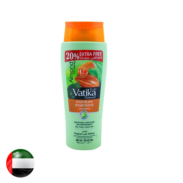 Dabur Vatika Moisture Treatment Almond-Honey Shampoo 400Ml