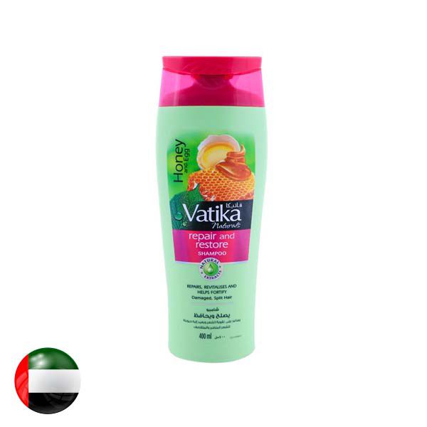 Dabur Vatika Repair & Restore Egg/Honey Shampoo 400Ml