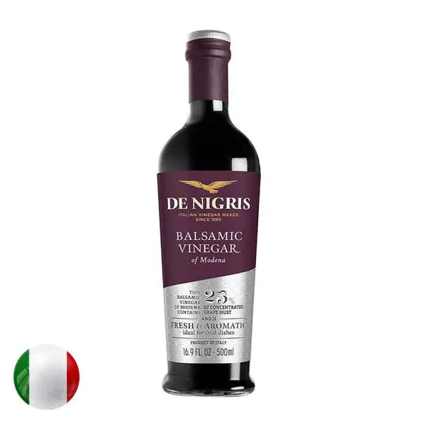 De-Nigris 1889 Balsamic Of Modena Vinegar F&Z 500ml – Greenvalley Rwp